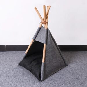 Washable Foldable Felt Tent Indoor Pet House