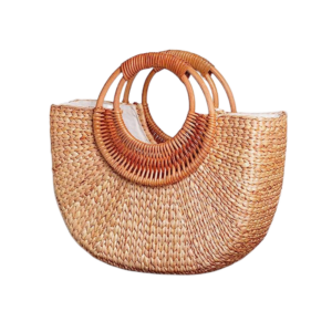 Luxury Natural Rattan Bag Woven Handbag