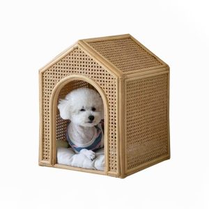 Natural Rattan Pet House
