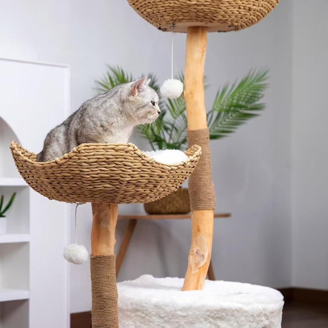 Wooden Cat Tower