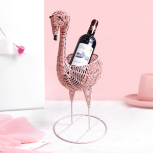 New Flamingo Shape Storage Basket For Table Decoration